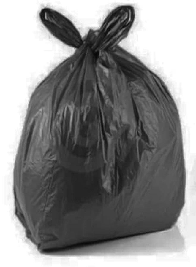 R Enterprises Biodegradable Black Garbage Bags Large Jumbo Size Garbage Dustbin Bags For Packing Large 30 X 40 Inches Jumbo 75 L Garbage Bag (15Bag) For Packaging, Dustbin, 15 Count - Image 3